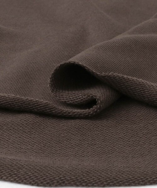 ITEMS URBANRESEARCH（アイテムズ アーバンリサーチ）の「ミニ裏毛スキッパーポロ（ポロシャツ・レディース・GRY/BRN・FREE）」の19枚目の写真