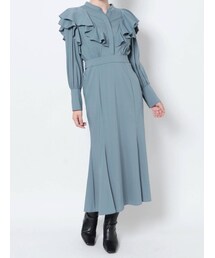 LAGUNAMOON | 【WEB限定】フリルナローワンピース(ワンピース)