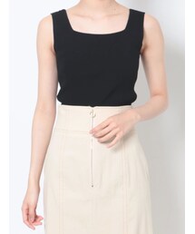 LAGUNAMOON | スクエアニットタンクトップ(ニット/セーター)