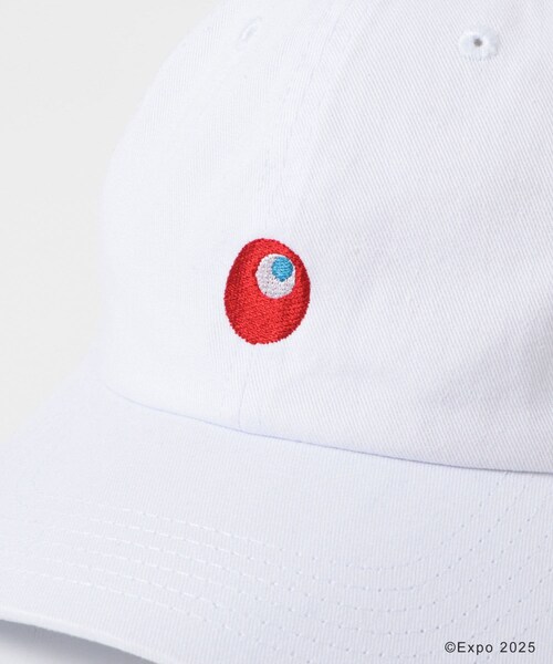 THE GOODLAND MARKET（ザグッドランドマーケット）の「EXPO2025 CAP-EYE（キャップ・レディース・WHITE/BLACK・one）」の6枚目の写真