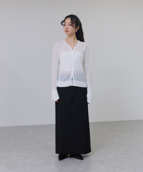 ADAM ET ROPE'（アダムエロペ）の「ローファーミュール（サンダル・レディース・ブラック/ダークブラウン・36.0/37.0/38.0）」の8枚目の写真