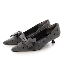 EVOL | 【EVOL/イーボル】 【ふかふか・リボン取り外し可】2WAYリボンポインテッドパンプス IZ5795  (パンプス)