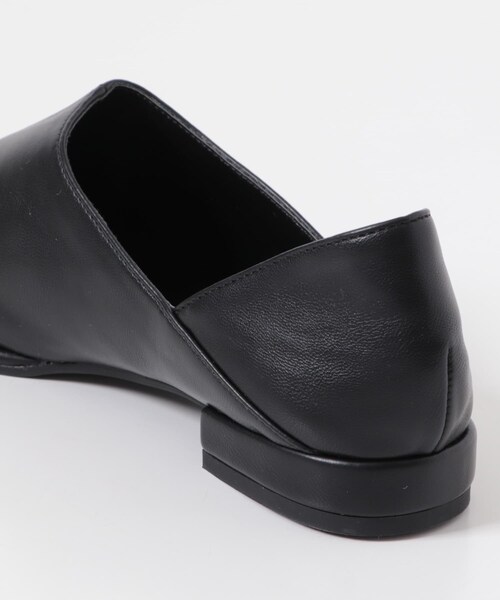 URBAN RESEARCH Sonny Label（アーバンリサーチサニーレーベル）の「スクエアフラットスリッポン（スリッポン・レディース・ブラック/エクリュ/ブラウン・S/M/L）」の14枚目の写真