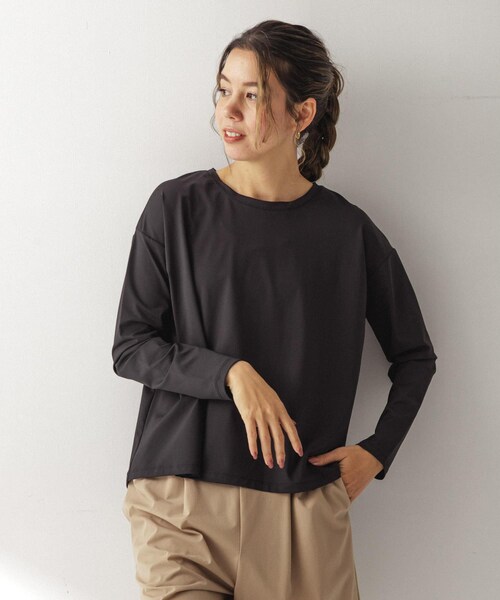 URBAN RESEARCH Sonny Label（アーバンリサーチサニーレーベル）の「SLAB　Backdesign Rashguard（その他トップス・レディース・ブラック/エクリュ/グレージュ・FREE）」の17枚目の写真