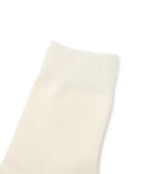 ROPE' PICNIC（ロペピクニック）の「【一部店舗限定】レーヨンシルケットクルーソックス（ソックス/靴下・レディース・ブラック/キナリ/レッド/ピンク系・F）」の18枚目の写真