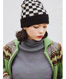 jouetie | ジャカードニットキャップ(ニットキャップ/ビーニー)