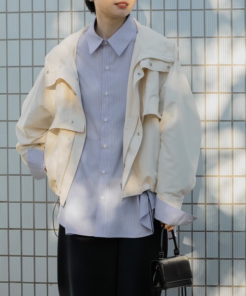 KBF（ケイビーエフ）の「ベストSETマウンテンパーカー（マウンテンパーカー・レディース・NAVY/IVORY/MOSS GRAY・one）」の14枚目の写真