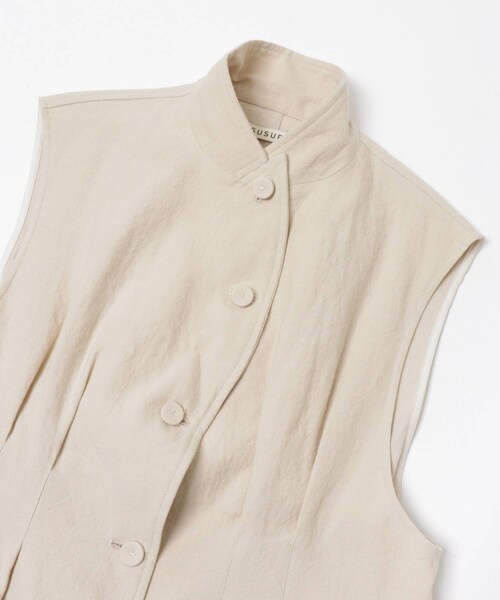 かぐれ（カグレ）の「susuri　クリケットベスト（ベスト・レディース・beige・1）」の16枚目の写真