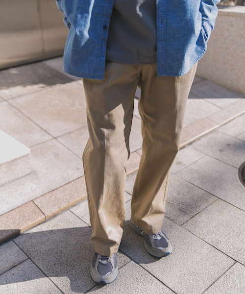 URBAN RESEARCH DOORS(アーバンリサーチドアーズ)の「インタックチノトラウザー(チノパンツ・メンズ・Navy/Beige/Khaki・38/40)」の6枚目の写真