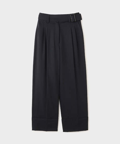 ROPE'（ロペ）の「【moi salon et rope 】ORIGINAL BELTED SLACKS｜ベルテッドスラックス（スラックス・レディース・ネイビー/ピンク系・36/38）」の6枚目の写真