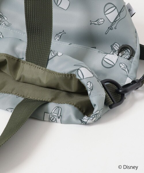 EKAL（エカル）の「別注/Disney/ストロール2WAYバッグ（ショルダーバッグ・レディース・BLUE GRAY/LIGHTBEIGE・One）」の5枚目の写真