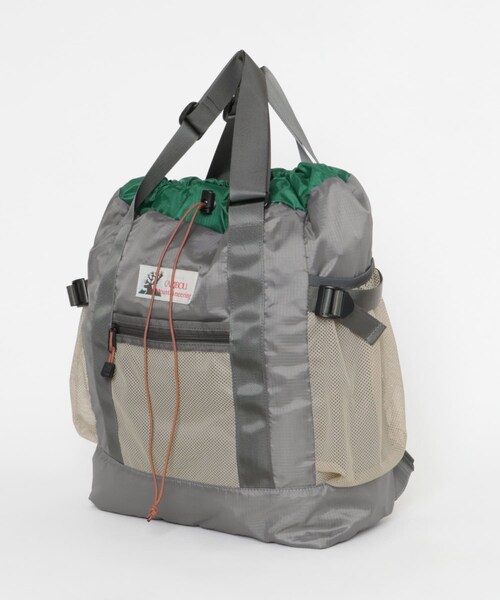 EKAL(エカル)の「『別注』Caribou Mountaineering×EKAL L. WEIGHT PACK TOTE(トートバッグ・レディース・ブラック/グレー・One)」の11枚目の写真