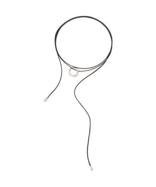 VIS（ビス）の「ニュアンスリングマルチコードネックレス（ネックレス・レディース・ゴールド/シルバー・F）」の11枚目の写真