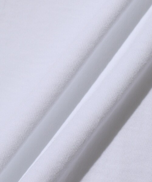 ADAM ET ROPE'(アダムエロペ)の「【ATON/エイトン】DRY COTTN JERSEY T-SHIRT(Tシャツ/カットソー・メンズ・ブラック/ホワイト・4/6)」の14枚目の写真
