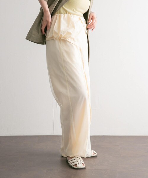 KBF（ケイビーエフ）の「2WAYチュールレイヤードサロペット（サロペット/オーバーオール・レディース・NAVY/IVORY・one）」の13枚目の写真