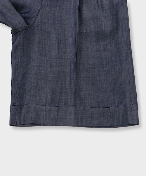 ROPE'(ロペ)の「GWIL TENCEL DENIM HALF PANTS|テンセルデニムハーフ(デニムパンツ・レディース・ブルー・F)」の22枚目の写真
