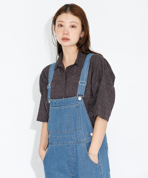 URBAN RESEARCH Sonny Label（アーバンリサーチサニーレーベル）の「デニムオーバーオール（サロペット/オーバーオール・レディース・ワンウォッシュ/インディゴ・FREE）」の17枚目の写真