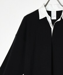 ADAM ET ROPE'（アダムエロペ）の「【COMOLI】ウール ラグビーシャツ