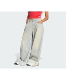 adidas | ビンテージ ワイドレッグ ジーンズ(デニムパンツ)