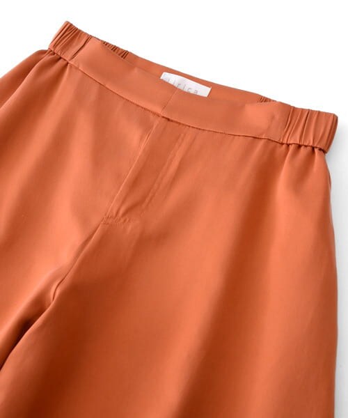 URBAN RESEARCH ROSSO（アーバンリサーチロッソ）の「Lirica　Silk half pant’s（その他パンツ・レディース・brick/phantom・36/38）」の11枚目の写真