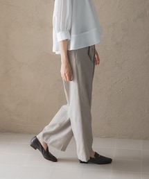 URBAN RESEARCH ROSSO WOMEN | 防シワハイウエストワイドスラックス(スラックス)
