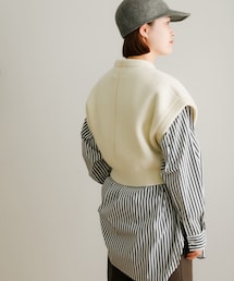 『別注』ROUTINE×URBAN RESEARCH　WOOL KNIT VEST