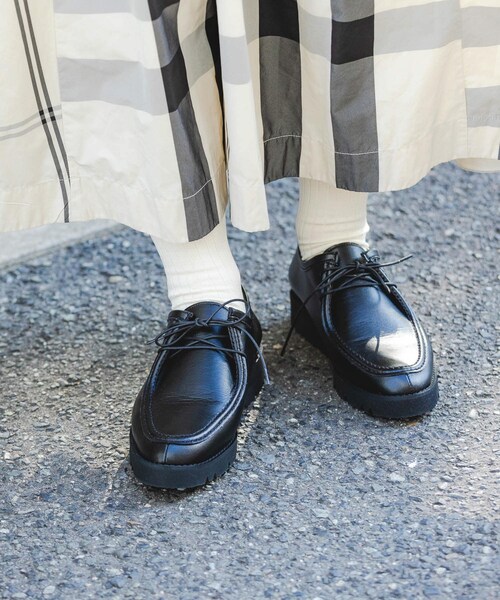 RODE SKO（ロデスコ）の「『MADE IN JAPAN』3センチレースアップシューズ（その他シューズ・レディース・BLACK・36/37/38）」の3枚目の写真
