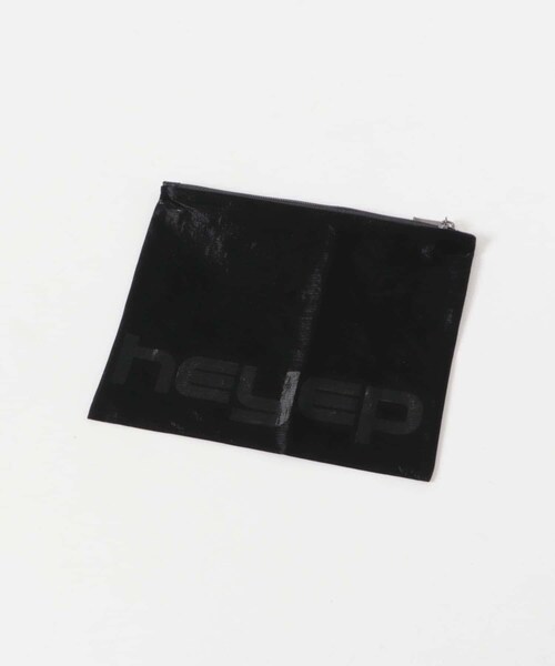 URBAN RESEARCH ROSSO（アーバンリサーチロッソ）の「heyep　Silk Square Large Scrunchie（ヘアゴム・レディース・BLACK/WHITE/別注BLUE・-）」の10枚目の写真