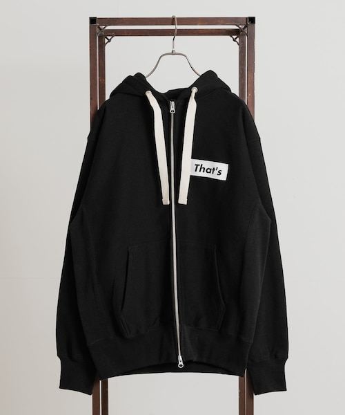 greatLAnd Netherlands hoodie ジップパーカー S-BOXT-HOOD-ZIP-DIV Zip-up hoodie with Diesel embroidery