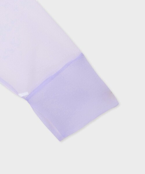 ROPE'(ロペ)の「【near.nippon(ニアー ニッポン)】SHEER DRESS|レイヤードドレス(ワンピース・レディース・ラベンダー/ブラック・F)」の21枚目の写真