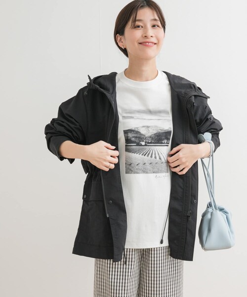 URBAN RESEARCH DOORS(アーバンリサーチドアーズ)の「ナイロンマウンテンパーカー(マウンテンパーカー・レディース・L.BEIGE/L.BLUE/BLACK・M)」の7枚目の写真