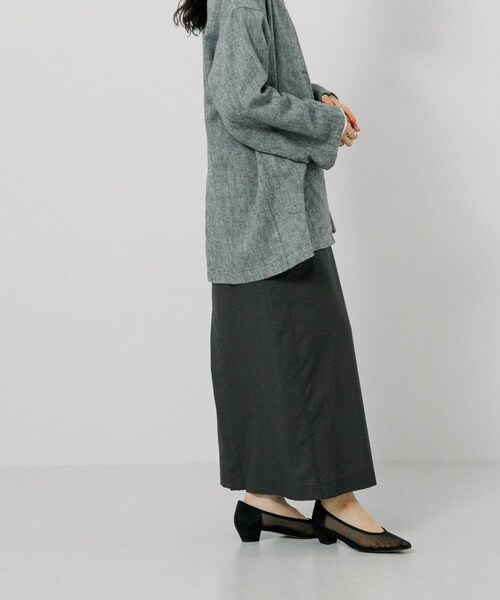 URBAN RESEARCH（アーバンリサーチ）の「『別注』『MADE IN JAPAN』 MILLIWM×URBAN RESEARCH　シアーパンプス（パンプス・レディース・BLACK/NUDE・36/37/38）」の16枚目の写真