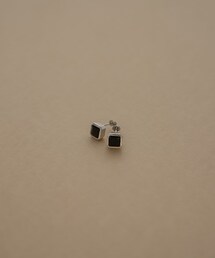 URBAN RESEARCH | decor『デコール』　石のピアス オニキス(ピアス（両耳用）)