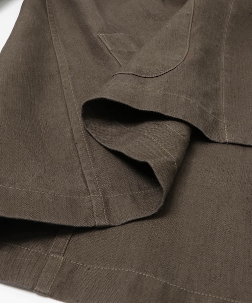 URBAN RESEARCH（アーバンリサーチ）の「Nomat　PIPING JACKET/HERRINGBONE（テーラードジャケット・レディース・BROWN・2）」の7枚目の写真