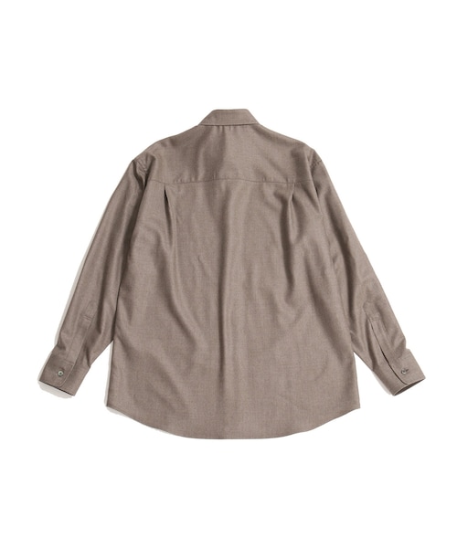 【AURALEE/オーラリー】SUPER LIGHT WOOL SHIRT