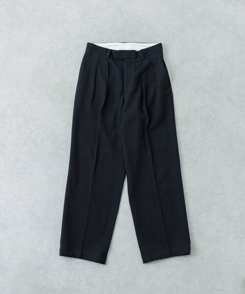 URBAN RESEARCH（アーバンリサーチ）の「new basic　DRY WOOL SLACKS PANTS（その他パンツ・メンズ・NAVY/CHECK・M/L/XL）」の10枚目の写真