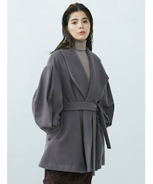 LAGUNAMOON | バックタックボリュームスリーブコート(その他アウター)