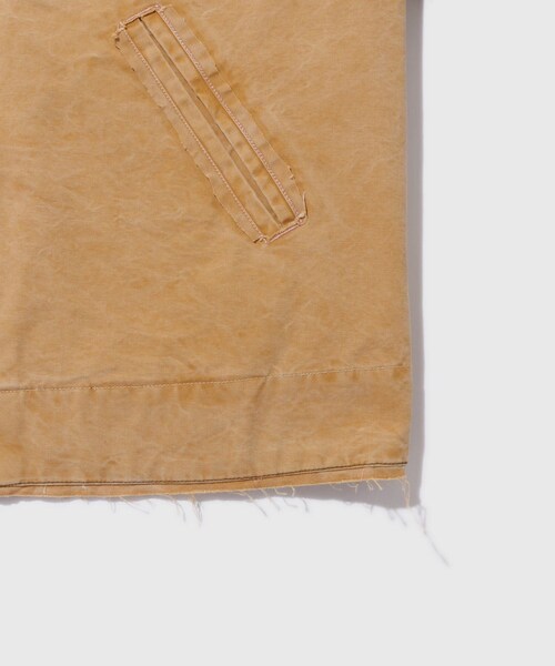 ADAM ET ROPE'（アダムエロペ）の「【CAMIEL FORTGENS/カミエル フォートヘンス】WORKER JACKET（その他アウター・メンズ・ベージュ・M/S）」の8枚目の写真