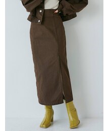 MURUA | サイドスリットタイトスカート【セットアップ着用可】(スカート)