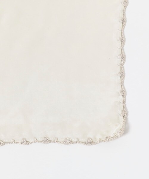 URBAN RESEARCH ROSSO（アーバンリサーチロッソ）の「JAMIRAY　CROCHET SCARF（バンダナ/スカーフ・レディース・BLACK/BEIGE・One）」の9枚目の写真