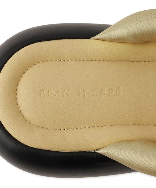 ADAM ET ROPE'(アダムエロペ)の「トングパフサンダル(サンダル・レディース・ブラック/ブラウン/キミドリ・36.0/37.0/38.0)」の21枚目の写真