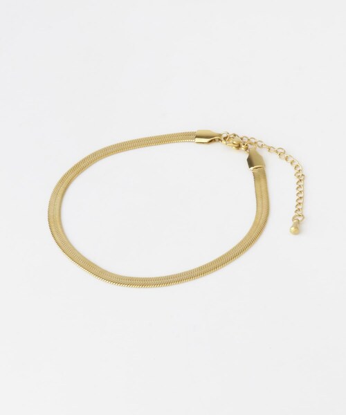 SENSE OF PLACE by URBAN RESEARCH（センスオブプレイスバイアーバンリサーチ）の「スネークチェーンブレスレット（ブレスレット・メンズ・GOLD/SILVER・one）」の6枚目の写真