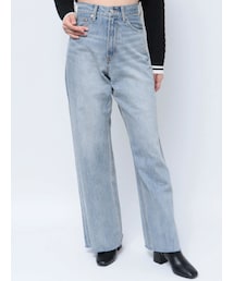 EVRIS | シンプルワイドデニムパンツ(デニムパンツ)