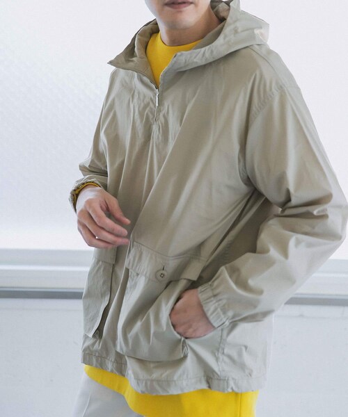 Half Zip アノラックパーカー