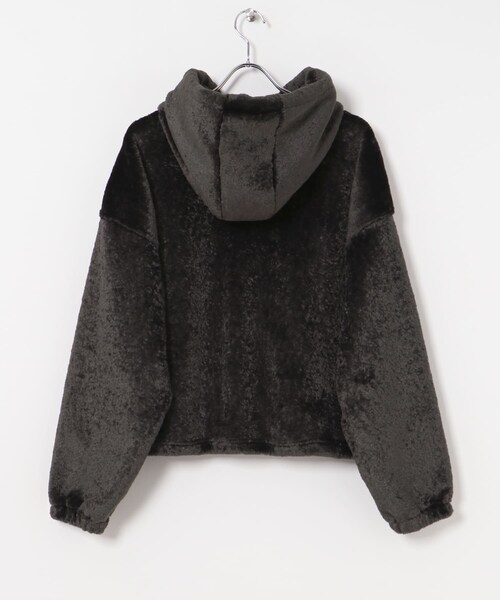 THE GOODLAND MARKET（ザグッドランドマーケット）の「『別注』MIDIUMISOLID×TGM　boa blouson（ブルゾン・レディース・white/gray・FREE）」の20枚目の写真