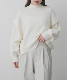 SENSE OF PLACE by URBAN RESEARCH | 『一部WEB限定カラー』ストレッチショルダータックセーター(ニット/セーター)