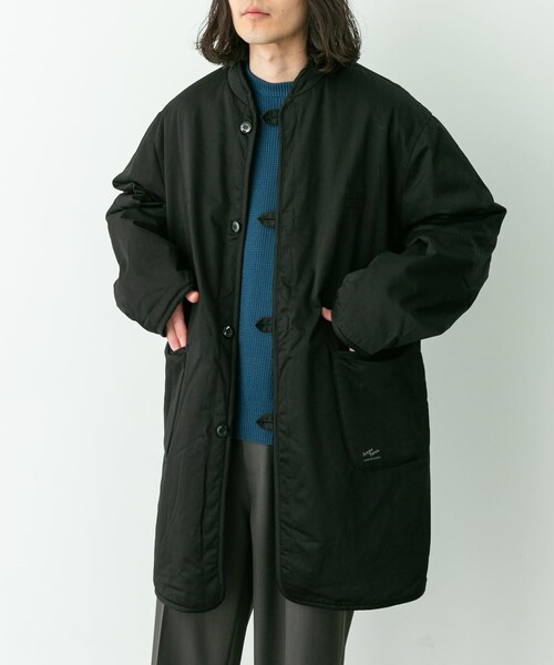 URBAN RESEARCH Sonny Label（アーバンリサーチサニーレーベル）の「ARMY TWILL　Twill Reversible Coat（テーラードジャケット・メンズ・KHAKI/BLACK/BEIGE・S/M/L）」の6枚目の写真