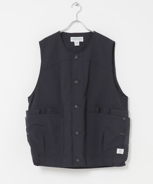 URBAN RESEARCH DOORS（アーバンリサーチドアーズ）の「SASSAFRAS　OVERGROWN HIKER VEST（ベスト・メンズ・NAVY/BLACK・M/L）」の10枚目の写真