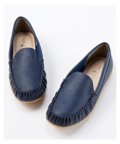 nissen（ニッセン）の「【ゆったり幅広】シンプルドライビングシューズ（ワイズ４Ｅ）（バレエシューズ・メンズ・黒/ホワイト/ネイビー/キャメル/シルバー/モカブラウン/ブロンズ/シャンパンゴールド・M=23.0~23.5cm/4E/L=24.0~24.5cm/4E/LL=25.0~25.5cm/4E/3L=26.0~26.5cm/4E）」の22枚目の写真