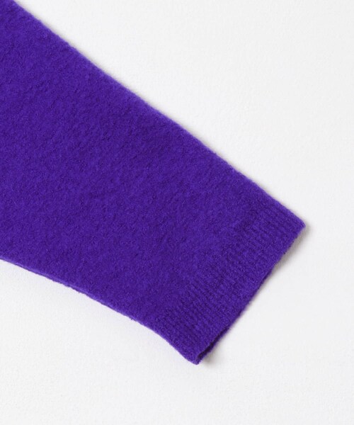 URBAN RESEARCH(アーバンリサーチ)の「ULTERIOR S/M FINE WOOL KNIT PULLOVER(ニット/セーター・メンズ・BLACK/R.PURPLE/V. RED・M/L)」の12枚目の写真